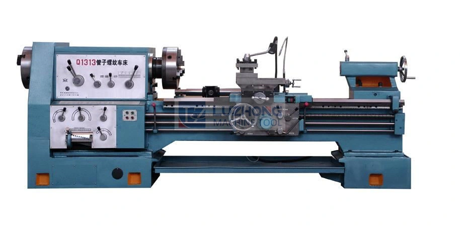 Conventional Engine Machine Q1313 Pipe Threading Lathe Price